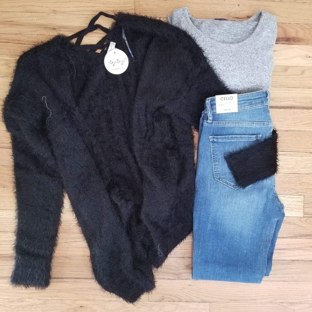 Black Cardigan